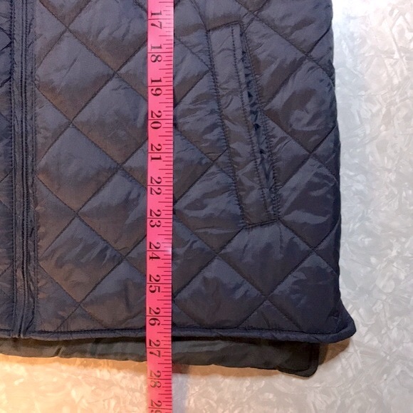 (NEW) Weatherproof Vintage Men's Diamond Quilted Vest - Size Large / Navy *READ* - Picture 8 of 16